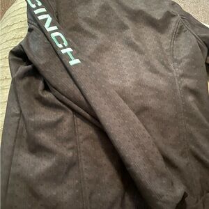 Cinch Brown Jacket with Logo